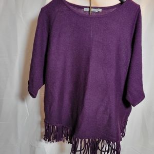 #1011 Fringed bottom sweater